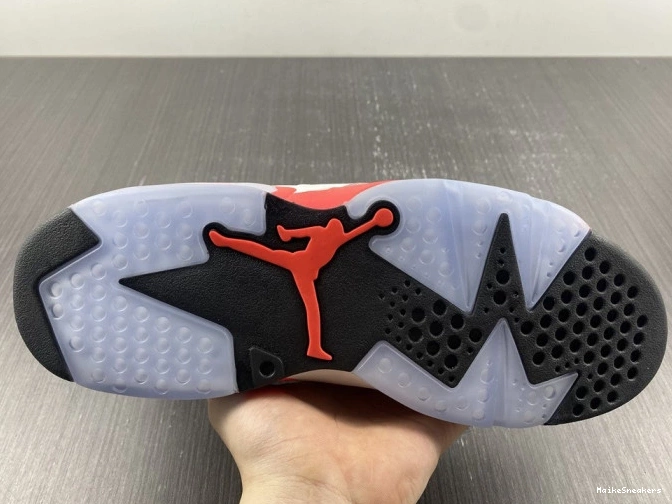 MaikeSneakers White 6 Jordan (2014) 384664-123 Retro Infrared 0729